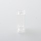 Monarchy Crown'Bo Style Boro Tank for SXK BB / Billet AIO Box Mod Kit - Translucent, PC