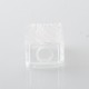 Monarchy Crown'Bo Style Boro Tank for SXK BB / Billet AIO Box Mod Kit - Translucent, PC