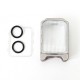 SXK Huro Style Boro Tank for SXK BB / Billet AIO Box Mod Kit - Silver, Aluminum Alloy + PC