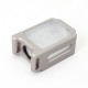 SXK Huro Style Boro Tank for SXK BB / Billet AIO Box Mod Kit - Silver, Aluminum Alloy + PC