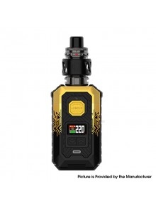 [Ships from Bonded Warehouse] Authentic Vaporesso Armour Max 220W Mod Kit with iTank 2 - Cyber Gold, 5~220W, 2x 18650/21700, 8ml