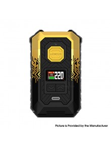 [Ships from Bonded Warehouse] Authentic Vaporesso Armour Max 220W Box Mod - Cyber Gold, VW 5~220W, 2 x 18650 / 21700