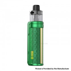 [Ships from Bonded Warehouse] Authentic Voopoo Drag S2 60W Box Mod Kit with PnP X Cartridge DTL - Moss Green, 5~60W, 0.2/ 0.3ohm