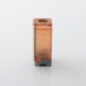 WICK'D XO Style Boro Tank for SXK BB / Billet AIO Box Mod Kit - Translucent Brown, Acrylic