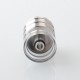 YFTK Bamboo Knot Style Top Cap Tank Tube for Flash E-Vapor FEV V4.5S+ / V4.5 RTA - Silver, 4.8ml