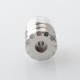 YFTK Bamboo Knot Style Top Cap Tank Tube for Flash E-Vapor FEV V4.5S+ / V4.5 RTA - Silver, 4.8ml