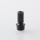 Authentic Auguse Era S V3 510 Drip Tip - Black, Stainless Steel + POM