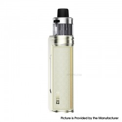 [Ships from Bonded Warehouse] Authentic Voopoo Drag X2 80W Box Mod Kit with PnP X Pod DTL - Champagne Golden, 5~80W, 5ml, 0.3ohm