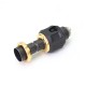 SXK Mission XV KB2 EVO Style Boro RBA Bridge for Billet / BB / Boro Mod - Black, Air Pin 1.1 + 1.2 + 2 + 2.5 + 3 + 3.5 + 4.3mm
