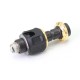SXK Mission XV KB2 EVO Style Boro RBA Bridge for Billet / BB / Boro Mod - Black, Air Pin 1.1 + 1.2 + 2 + 2.5 + 3 + 3.5 + 4.3mm