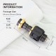 SXK Mission XV KB2 EVO Style Boro RBA Bridge for Billet / BB / Boro Mod - Black, Air Pin 1.1 + 1.2 + 2 + 2.5 + 3 + 3.5 + 4.3mm