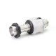 SXK Mission XV KB2 EVO Style Boro RBA Bridge for Billet / BB / Boro Mod - Silver, Air Pin 1.1 + 1.2 + 2 + 2.5 + 3 + 3.5 + 4.3mm