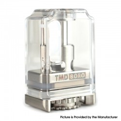 [Ships from Bonded Warehouse] Authentic BP MODS TMD Boro Lite for Boro Mod - Silver, Compatible with PnP / GTX / Pioneer S Coils