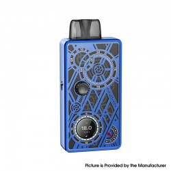 [Ships from Bonded Warehouse] Authentic Innokin Klypse Mecha Pod System Kit - Sapphire Blue, 900mAh, 2ml, 0.6ohm / 1.2ohm