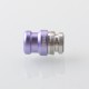 Mission XV DotMission Style Replacement Drip Tip + Button Set for dotMod dotAIO V2 Pod - Purple