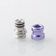 Mission XV DotMission Style Replacement Drip Tip + Button Set for dotMod dotAIO V2 Pod - Purple