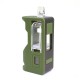 Authentic SXK CETO AIO Box Mod - Army Green, VW 5~80W, 1 x 18650, SDI 80W Chipset, Compatible with Billet RBA / Boro Tank