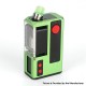Authentic Advken FOB 80W AIO Boro Box Mod Kit - Cissa Green, VW 1~80W, 1 x 18650