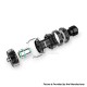 Authentic Advken OWL Pro Sub Ohm Tank Atomizer - Rainbow, 4.0ml / 5.0ml, 0.2ohm / 0.4ohm, 29mm