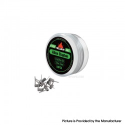 [Ships from Bonded Warehouse] Authentic Hellvape A1+SS316 Single Core Alien Clapton Wire - 0.3x0.8 Flat + 32Ga, 0.45ohm (10 PCS)
