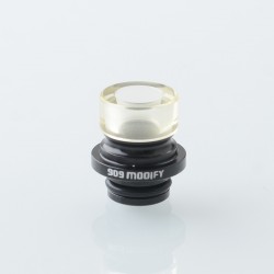 909 Modify Style 510 Drip Tip for RDA / RTA / RDTA Atomizer - Frosted, Aluminum Alloy + Acrylic