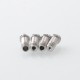 Authentic Ambition Mods STRIX RBA Boro Bridge for Billet / BB / Boro Mod - Black, 5 PCS Air Pin 1.0, 2.0, 2.5, 3.0, 3.5mm