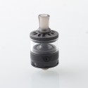 Authentic Ambition Mods Bi2hop MTL RTA (Bishop V2) Atomizer - Black, 2.0ml, 0.8 / 1.0 / 1.2mm Air Pin, 22mm