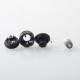 Authentic Ambition Mods Bi2hop MTL RTA (Bishop V2) Atomizer - Black, 2.0ml, 0.8 / 1.0 / 1.2mm Air Pin, 22mm