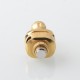 Monarchy MOBB MS Scepter Dama Style RBA Bridge for Billet / BB / Boro Mod - Gold, 316SS, Air Pin 2.5 / 3 / 3.5 / 4mm