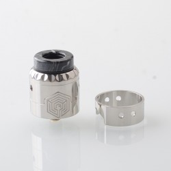 Authentic Advken Artha Gen 2 RDA Rebuildable Dripping Atomizer - Silver, 24mm