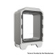 Authentic ThunderHead Creations Blaze Sliding Empty Boro Tank for BB / Billet / Boro Box Mod - Silver, Dual Glasses
