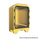 Authentic ThunderHead Creations Blaze Sliding Empty Boro Tank for BB / Billet / Boro Box Mod - Gold, Single Glass