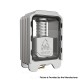 Authentic ThunderHead Creations Blaze Bridge with Sliding Boro Tank for BB / Billet / Boro Box Mod - Silver, Dual Glasses