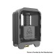 Authentic ThunderHead Creations Blaze Bridge with Sliding Boro Tank for BB / Billet / Boro Box Mod - Gun Metal, Dual Glasses