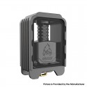 Authentic ThunderHead Creations Blaze Bridge with Sliding Boro Tank for BB / Billet / Boro Box Mod - Gun Metal, Dual Glasses