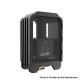 Authentic ThunderHead Creations Blaze Bridge with Sliding Boro Tank for BB / Billet / Boro Box Mod - Silver Black, Dual Glasses