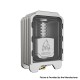 Authentic ThunderHead Creations Blaze Bridge with Sliding Boro Tank for BB / Billet / Boro Box Mod - Silver, Single Glass