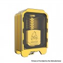 Authentic ThunderHead Creations Blaze Bridge with Sliding Boro Tank for BB / Billet / Boro Box Mod - Gold, Single Glass