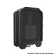Authentic ThunderHead Creations Blaze Bridge with Sliding Boro Tank for BB / Billet / Boro Box Mod - Matte Black, Single Glass