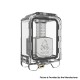 Authentic ThunderHead Creations Blaze Bridge with Sliding Boro Tank for BB / Billet / Boro Box Mod - Translucent, Single Glass