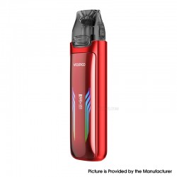 [Ships from Bonded Warehouse] Authentic Voopoo Vmate Max Pod System Kit - Ruby Red, 1200mAh, 3ml, 0.4ohm / 0.7ohm