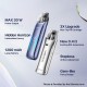 [Ships from Bonded Warehouse] Authentic Voopoo Vmate Max Pod System Kit - Dove Gray, 1200mAh, 3ml, 0.4ohm / 0.7ohm