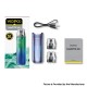[Ships from Bonded Warehouse] Authentic Voopoo Vmate Max Pod System Kit - Dove Gray, 1200mAh, 3ml, 0.4ohm / 0.7ohm