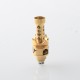 Monarchy MOBB MS Scepter Poker Style RBA Bridge for Billet / BB / Boro Mod - Gold, Air Pin 2.5 / 3 / 3.5 / 4mm