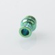 Authentic MK MODS TI Drip Tip for dotMod dotAIO V1 / V2 Pod - Green, Titanium Alloy