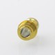 Authentic MK MODS TI Drip Tip for dotMod dotAIO V1 / V2 Pod - Gold, Titanium Alloy