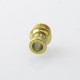 Authentic MK MODS TI Drip Tip for dotMod dotAIO V1 / V2 Pod - Gold, Titanium Alloy
