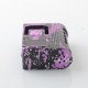 Authentic ThunderHead Creations Blaze DNA80C AIO Boro Box Mod - Splatter Purple, VW 1~80W, Evolv DNA80C Chip