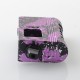 Authentic ThunderHead Creations Blaze DNA80C AIO Boro Box Mod - Splatter Purple, VW 1~80W, Evolv DNA80C Chip