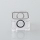Authentic ThunderHead Creations Blaze Bridge with Sliding Boro Tank for BB / Billet / Boro Box Mod - Translucent, Single Glass